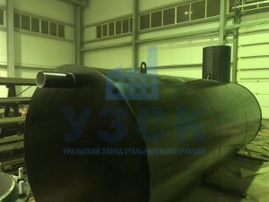 Резервуар горизонтальный стальной наземный в Рязани