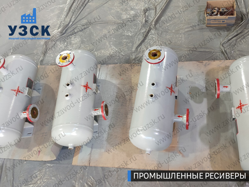 фотография емкостных ресиверов газа Рязань